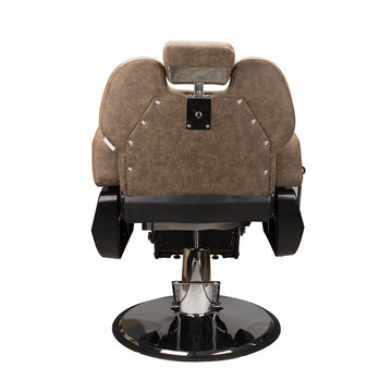Ikonic Prestige Barber Chair Brown (IK-2687)